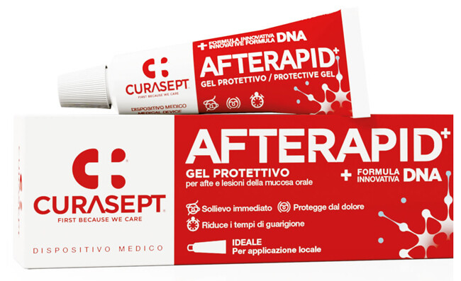 Curasept Gel Afte Rapid - Protettivo - Dna - 10ml
