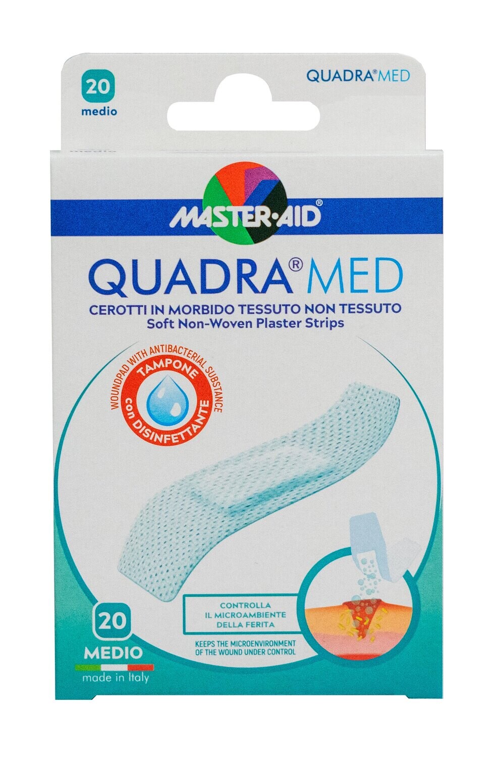 M-Aid Quadra Med - 20 Cerotti - Medio