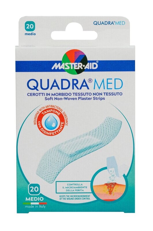 M-Aid Quadra Med - 20 Cerotti - Medio