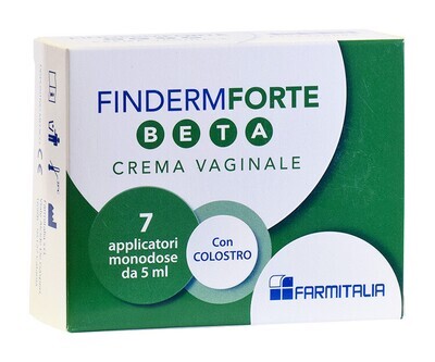 Finderm Forte Beta Crema Vaginale - 7 Applicatori Monouso 5g