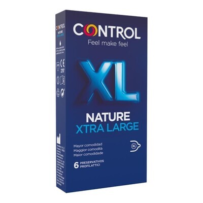 Profilattici Control Nature 2.0 XL - Extra Large - 6 Profilattici