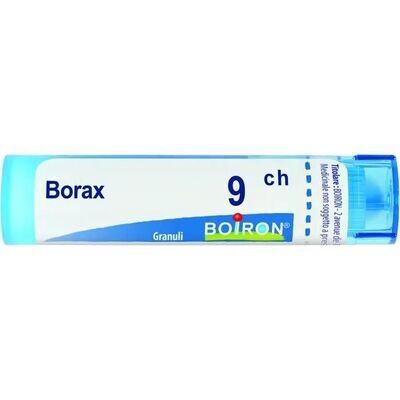 Borax 9ch Granuli - Boiron - Medicinale Omeopatico - Tubo