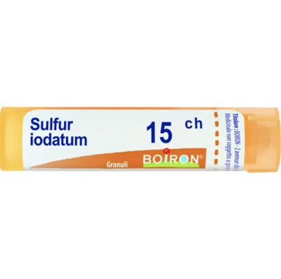 Sulfur Iodatum 15ch 80 Granuli - Boiron