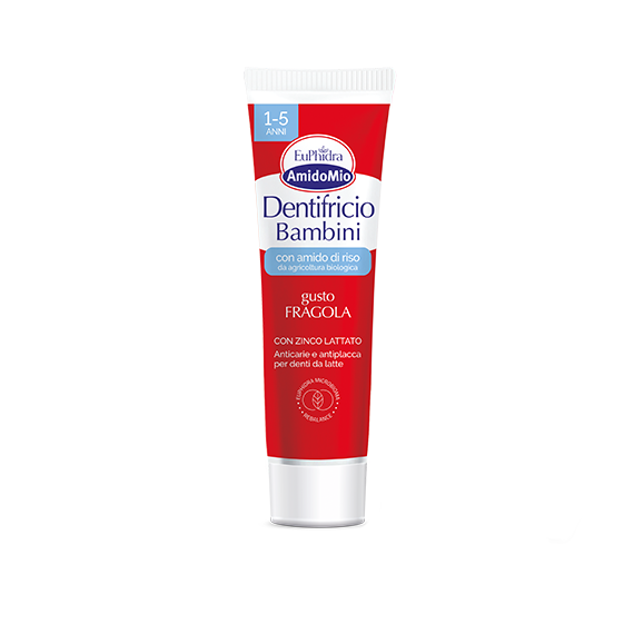 Euphidra Amido Mio Dentifricio 1-5 Anni - Aroma Fragola - 50ml