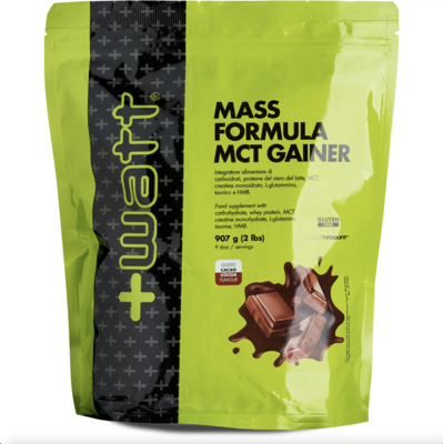 Mass Formula Mct Gainer - Aroma Cacao - Polvere 907g - +Watt