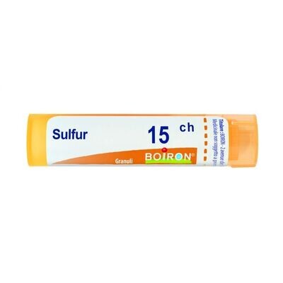 Sulfur 15ch 80 Granuli - Boiron