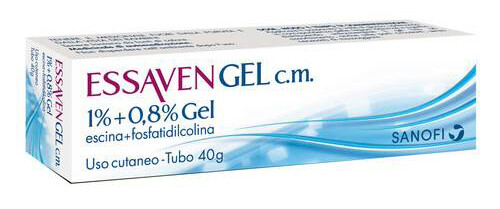 Essaven Gel 10mg/g + 8mg/g - Escina - Fosfatidilcolina - Tubo 40g