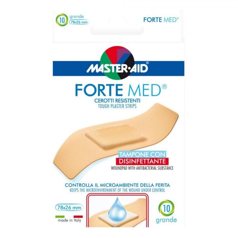 M-Aid Forte Med Cerotti - Grande - 10 Cerotti