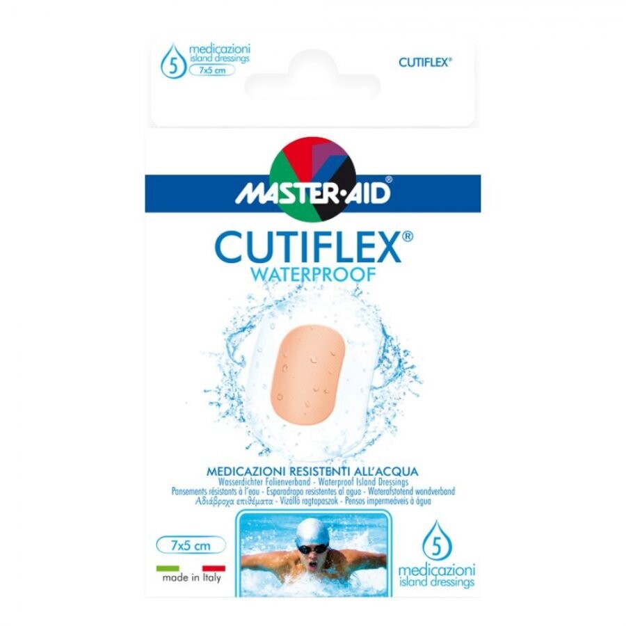 M-Aid Cutiflexmed 7x5cm 5 Cerotti