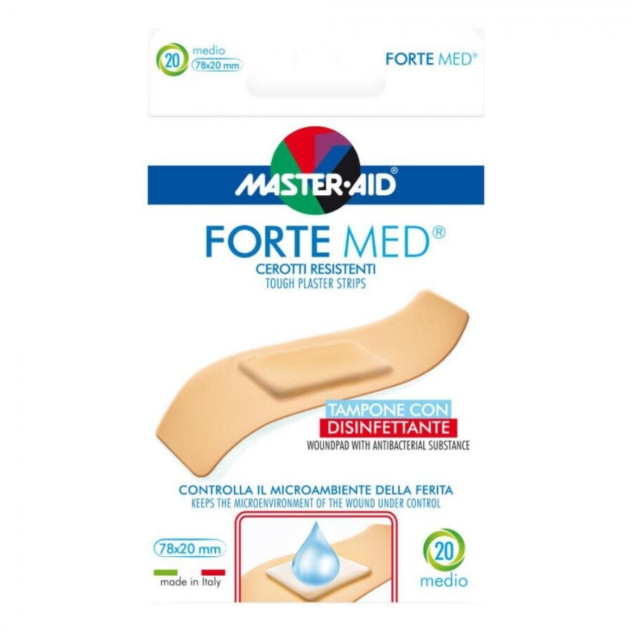 M-Aid Forte Med Cerotti - Medio - 20 Cerotti