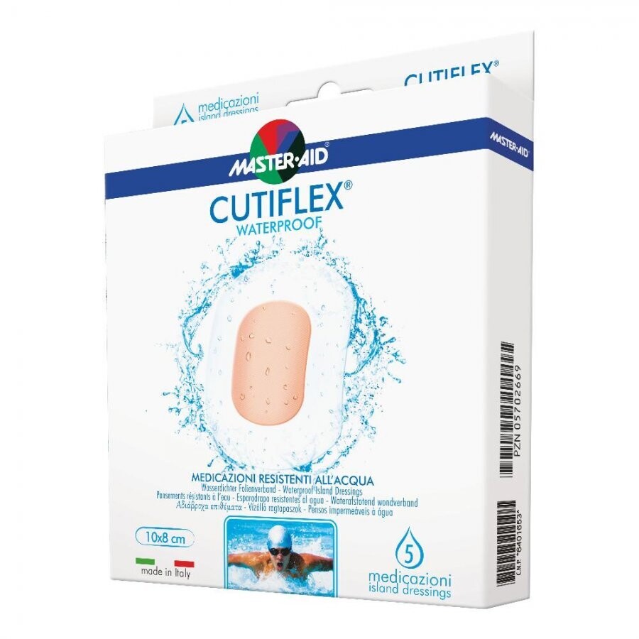 M-Aid Cutiflexmed 10x8cm - 5 Cerotti