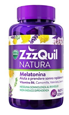 Vicks Zzzquil Natura - 60 Pastiglie Gommose