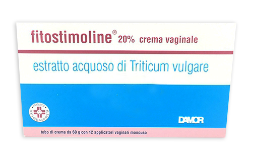 Fitostimoline 20% Crema Vaginale - Tubo 60g + 12 Applicatori