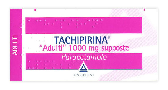 Tachipirina Adulti 1000mg Supposte - Paracetamolo - 10 Supposte
