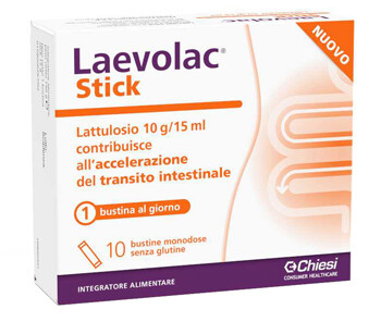 Laevolac Stick - 10 Buste Monodose