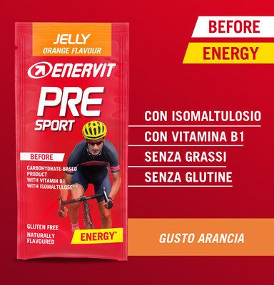 Enervit Pre Sport Gelatina Arancia - 1 Busta