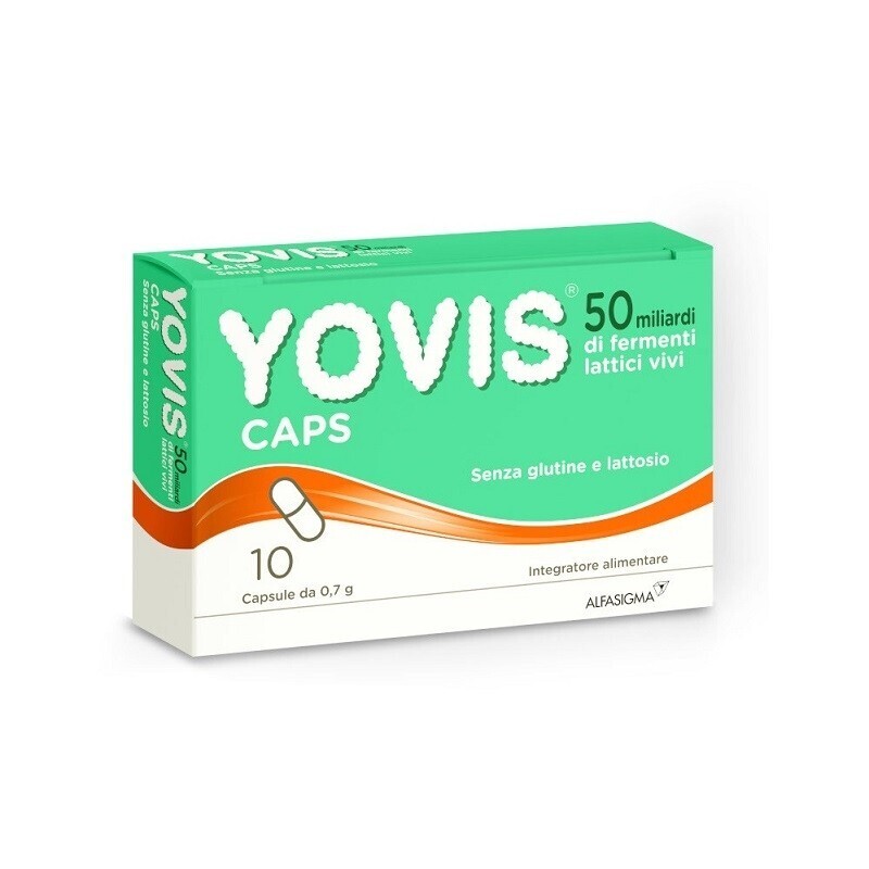Yovis Caps - 50 Miliardi di Fermenti Lattici Vivi - 10 Capsule