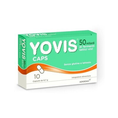 Yovis Caps - 50 Miliardi di Fermenti Lattici Vivi - 10 Capsule