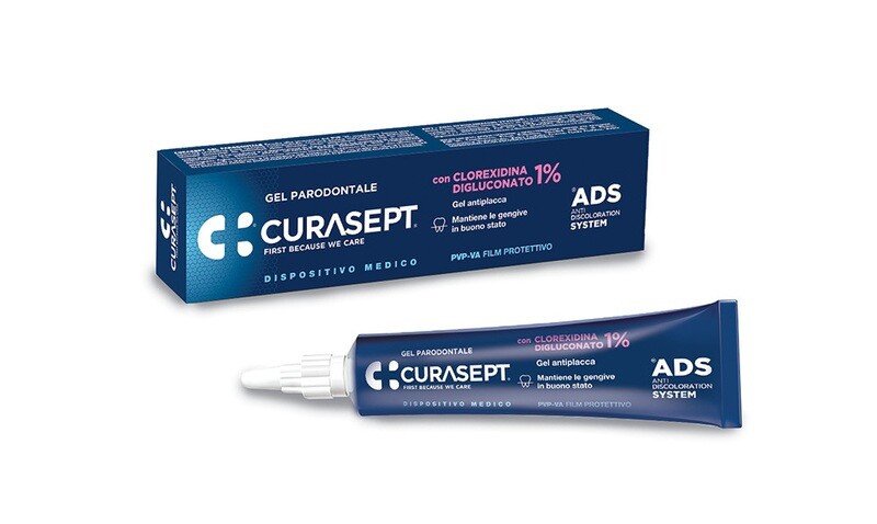 Curasept Ads Gel Parodontale - 1% Clorexidina - Ads+PVP-VA - 30ml
