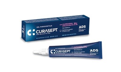 Curasept Ads Gel Parodontale - 1% Clorexidina - Ads+PVP-VA - 30ml
