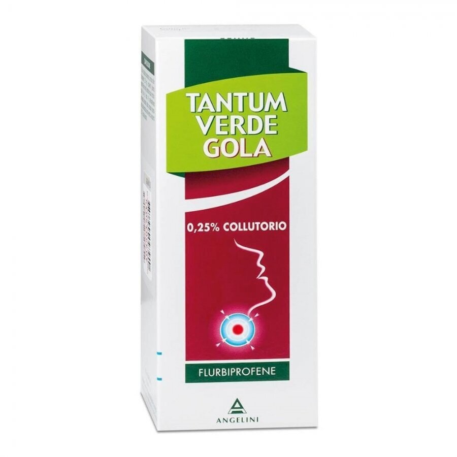 Tantum Verde Gola Colluttorio - 0,25% Flurbiprofene - Flacone 160ml