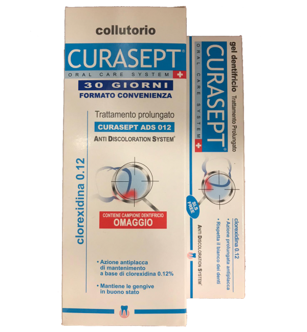 Curasept Colluttorio - 0,12% Clorexidina - Trattamento Prolungato - 500ml