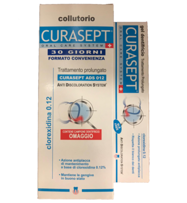 Curasept Colluttorio - 0,12% Clorexidina - Trattamento Prolungato - 500ml