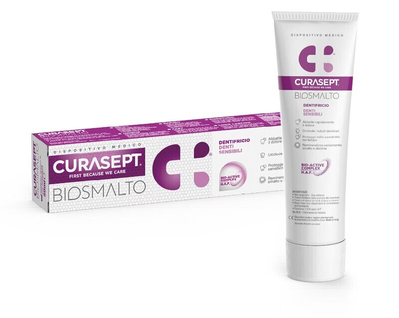 Curasept Biosmalto Denti Sensibili Dentifricio - 75ml
