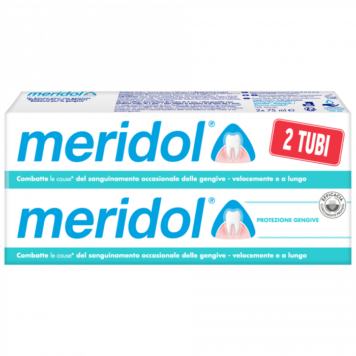 Meridol Dentifricio Bitubo - Protezione Gengive - 2x75ml