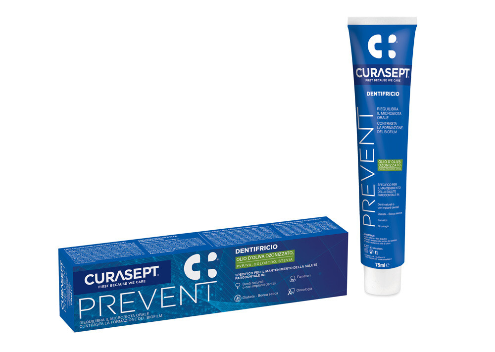 Curasept Prevent Dentifricio - Protezione e Prevenzione - 75 ml