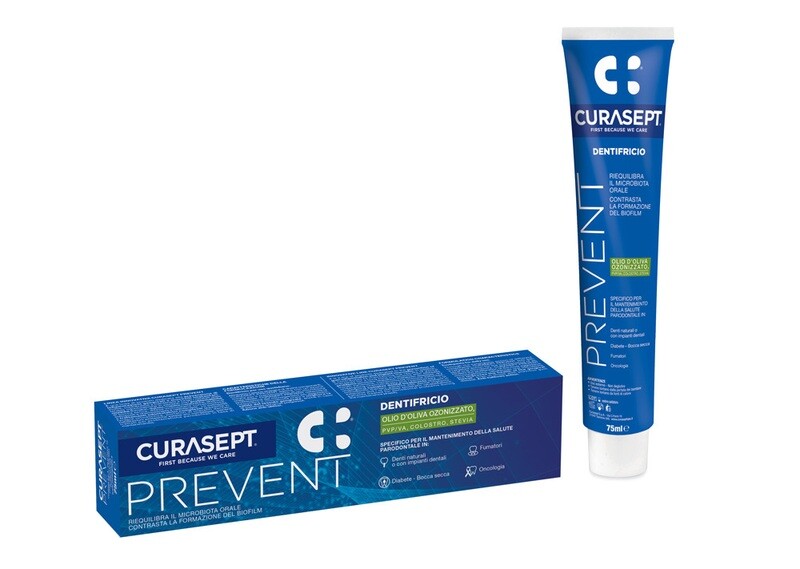 Curasept Prevent Dentifricio - Protezione e Prevenzione - 75 ml