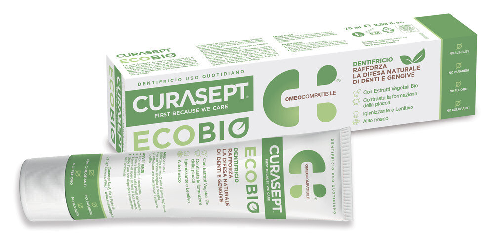 Curasept Ecobio Dentifricio - 75ml