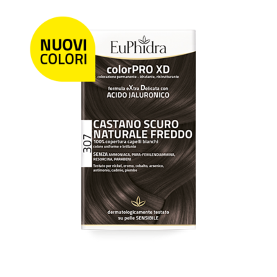 Euphidra Colorpro XD - 307 Castano Scuro Naturale Freddo - Tintura Per Capelli