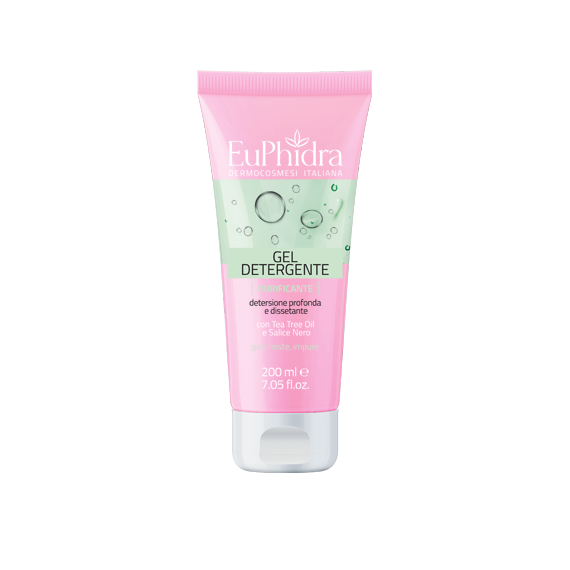 Euphidra Gel Detergente Purificante - Detersione Profonda 200ml