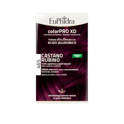 Euphidra Colorpro XD - 465 Castano Rubino - Tintura Per Capelli