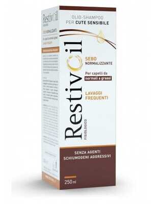 Restivoil Olioshampoo Fisiologico Sebonormalizzante - Lavaggi Frequenti - 250ml