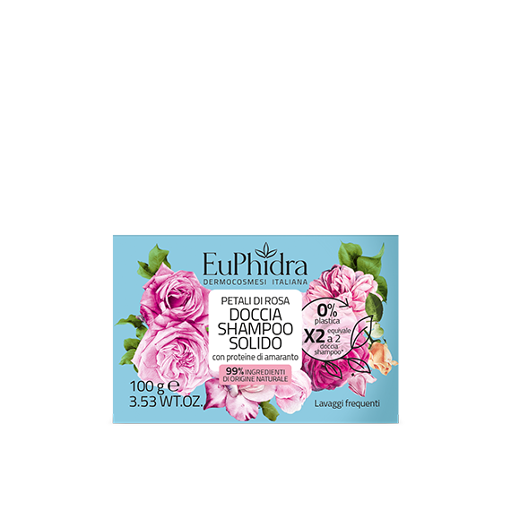 Euphidra Saponetta Vegetale Petali Rosa - 100g