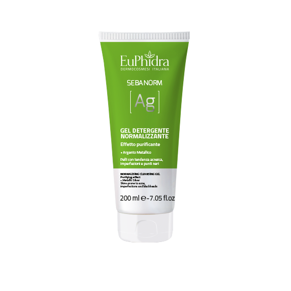 Euphidra Sebanorm Ag Gel Detergente Normalizzante - 200ml