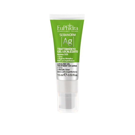 Euphidra Sebanorm Ag Trattamento Gel Localizzato - Azione Sos - 15ml