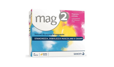 Mag 2 2,25g - Aroma Limone - 20 Bustine