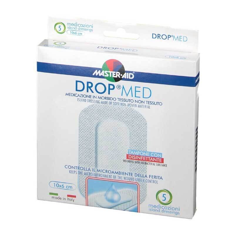 M-Aid Drop Med 10x6cm 5 Cerotti