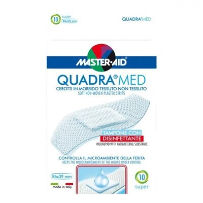M-Aid Quadra Med - 10 Cerotti - Super