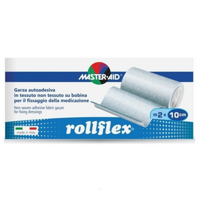 M-Aid Rollflex Cerotto - Garza Autoadesiva - m2x10cm