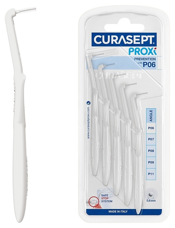 Curasept Proxi Scovolino Angle Prevention - P06 Bianco - 5 Scovolini