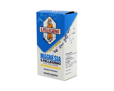 Magnesia S.Pellegrino 45% - Polvere Effervescente Limone 100g