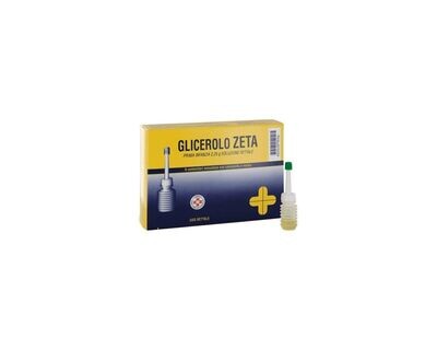 Glicerolo Zeta Prima Infanzia 2,25g - 6 Contenitori Monodose con Camomilla e Malva