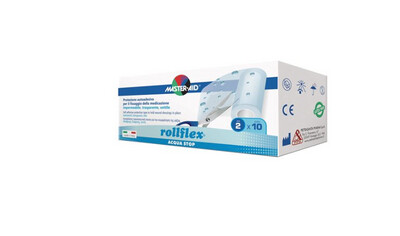 M-Aid Rollflex Acqua stop Cerotto Striscia Impermeabile m2x10cm