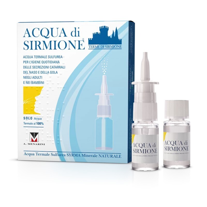 Acqua Di Sirmione Spray Nasale - 6 Flaconi 15ml