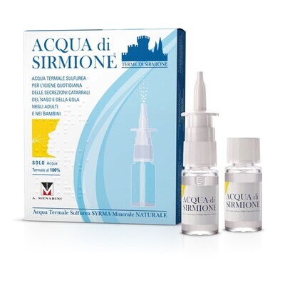 Acqua Di Sirmione Spray Nasale - 6 Flaconi 15ml