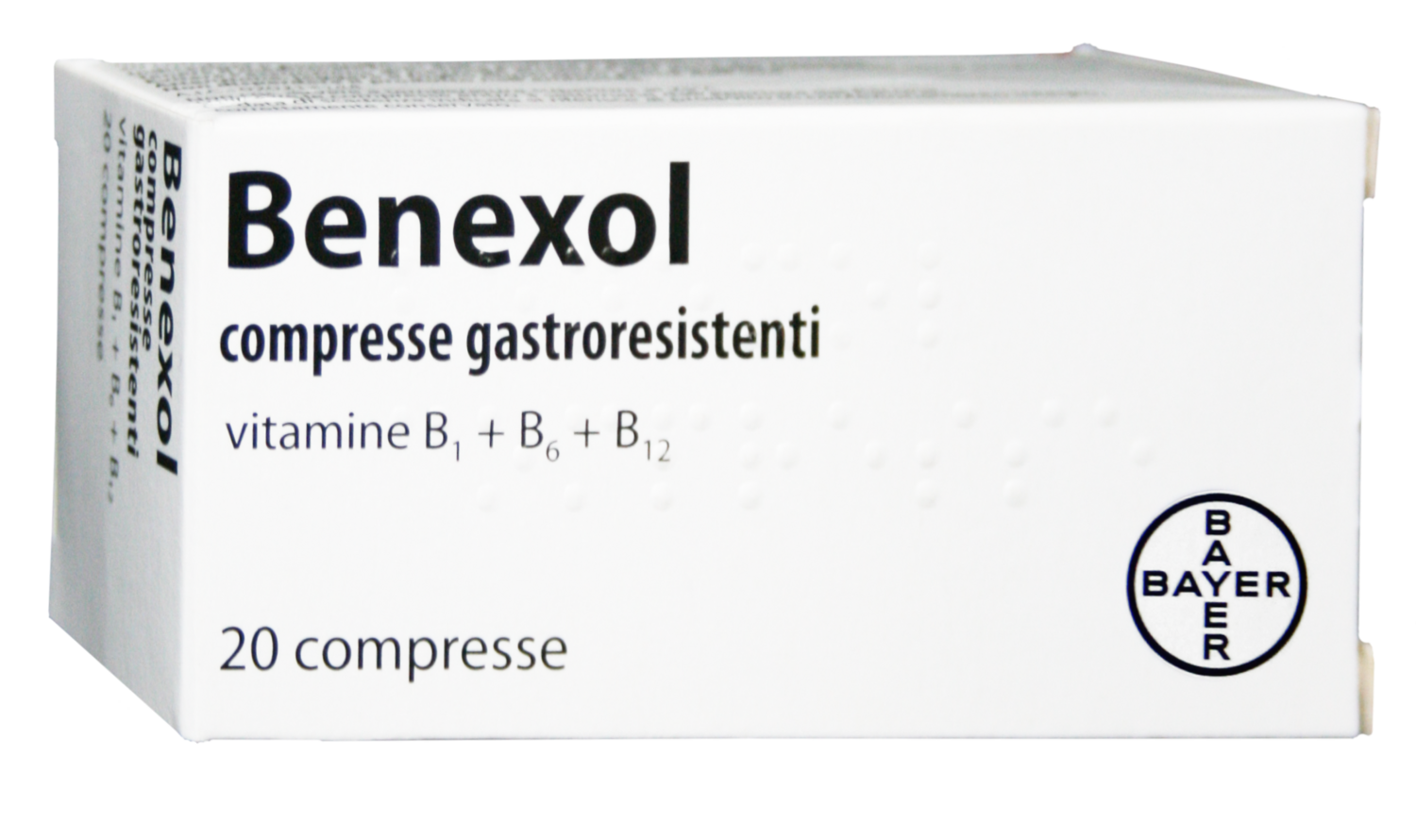 Benexol Vitamina B1+ B6+ B12 - Confezione 20 Compresse Gastroresistenti